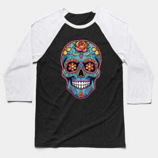 Beautiful graphic illustration with art skull. Art skeleton Baseball T-Shirt